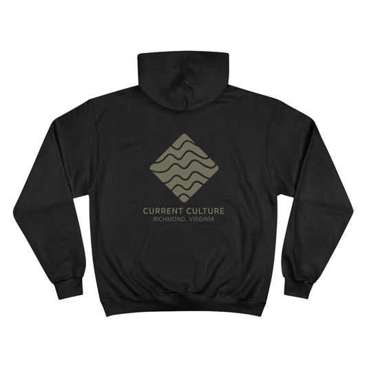 Champion Hoodie - Current Culture Logo